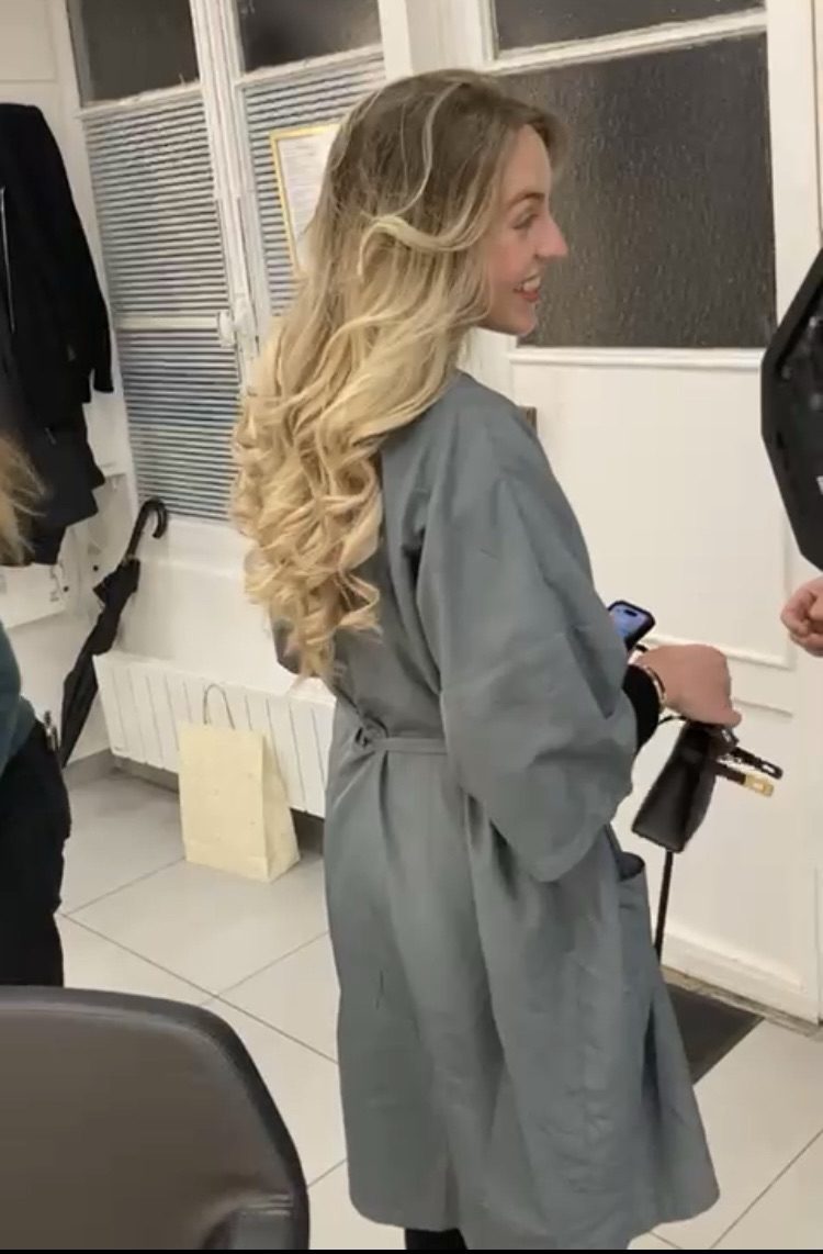 Coiffure signature réalisée chez Backstage Paris